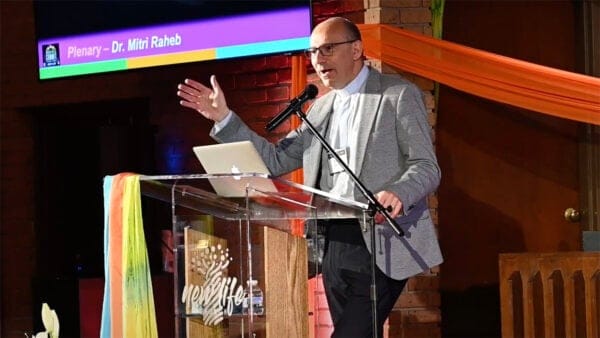 القس متري الراهب في الكنيسة المشيخية في مدينة اتلانتا الامريكية Dr. Mitri Raheb in Atlanta