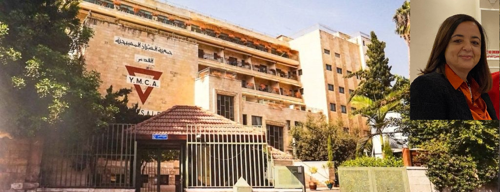 مها خوري اول امراة ترأس جمعية الشبان المسيحية في القدس