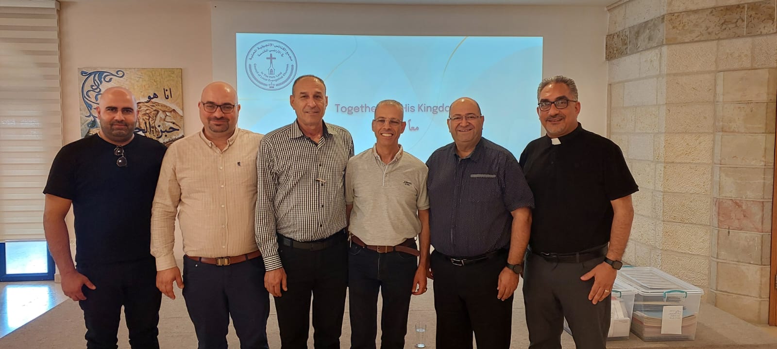 The new administrative committee of the Evangelical Council in the Holy Land